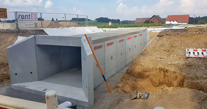 Einbau Radwegunterführung