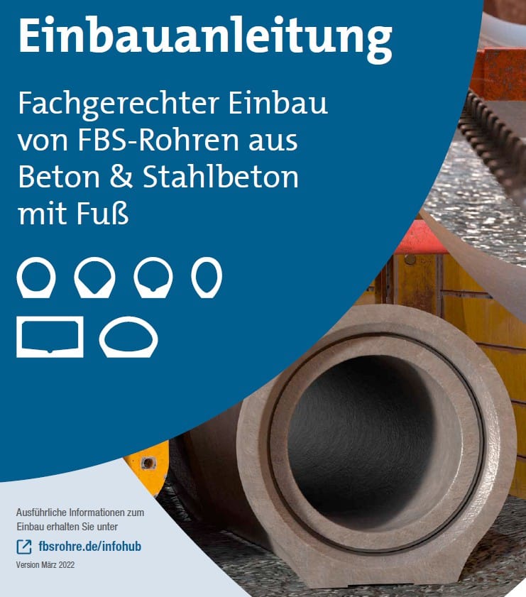 FBS-Einbauanleitung für Rohre mit Fuß - Deutsch - Dezember 2022